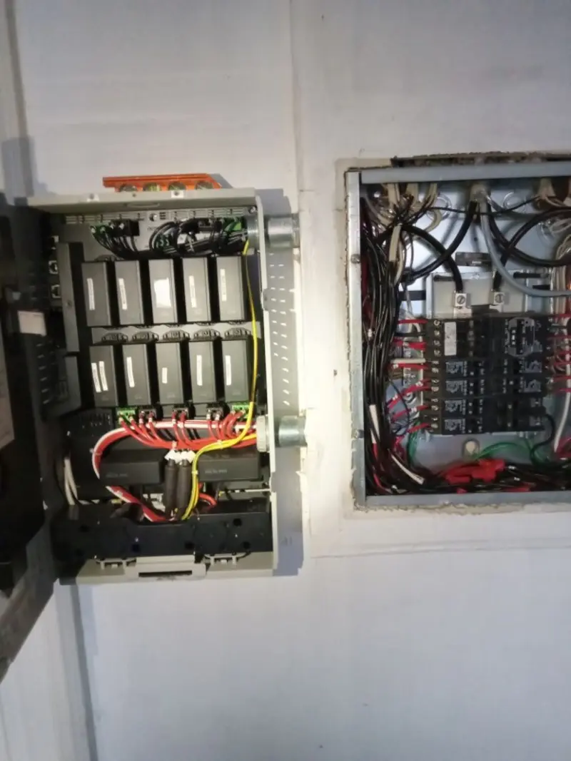 Electrical panel upgrade completed for Electrical Inspection in Argentine